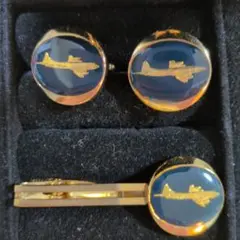 海上自衛隊　ネクタイピンとカフスボタンセット