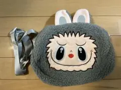 ラブブショルダーバッグ グレー