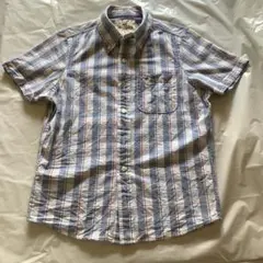 【送料込み】Hollister ホリスター 半袖シャツ メンズ ブルー