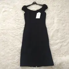✨新品タグ付き✨49.AV.ジュンコシマダ　ワンピース　パフスリーブ　サイズ38