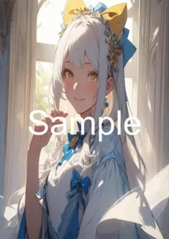 A4サイズアートポスター 1点もの 美女ポスター最高品質 D-Q-40