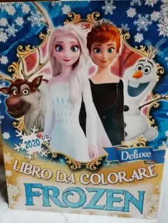 アナ雪ぬりえ　イタリア版（LIBRO DA COLORARE FROZEN）