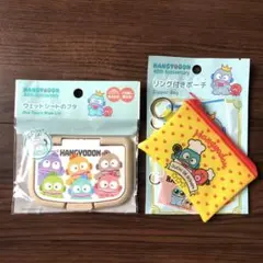 ハンギョドン　40周年　ウェットシートのフタ＋ポーチ　２点まとめ売り　新品