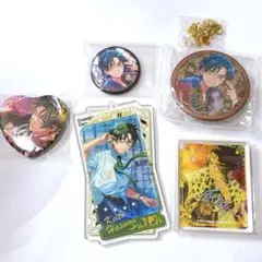 あんスタ　中国　缶バッジ　2周年　敬人　コロッタ　両面アクキー　願望缶　感謝祭