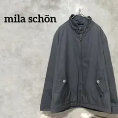 ミラショーン　スタンドネック　ブルゾン　グレー　L相当　メンズ