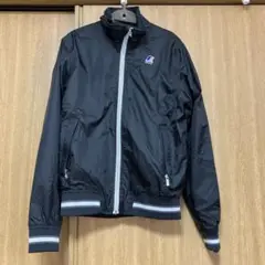 早い者勝ち！レディースK-WAY リバーシブルブラック ナイロンジャケット