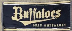 【新品未使用】Buffaloes ロゴジャガードフェイスタオル（ネイビー）