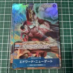 ワンピースカード　エドワード　ニューゲート　パラレル