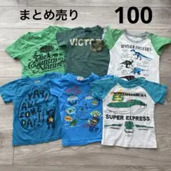 【まとめ売り6枚】Tシャツ100