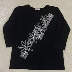ナニプア　七分袖　Tシャツ タパティアレ　Mサイズ ブラック