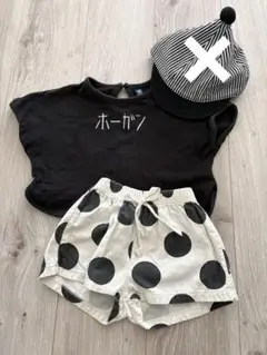 MARKEY'S 韓国子ども服　tシャツ ショートパンツ　小人帽子　80cm