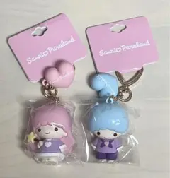 キキララ マスコット キーホルダー ピューロランド リトルツインスターズ