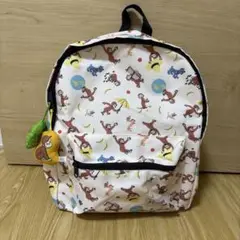 〔新品未使用〕おさるのジョージ リュック キーホルダー付