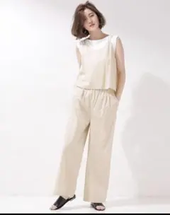 バックリボンキャミ3点セット　ナノユニバース