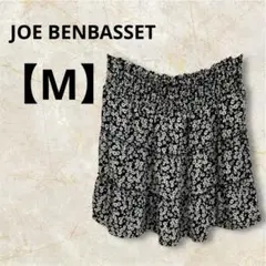 JOE BENBASSET 【M】ウエストフルゴム花柄ミニスカート