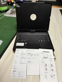 iPad 12.9用Bluetoothキーボード ブラック タッチパッド付き