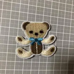 C-79クマの刺繍ワッペン