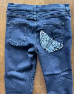 GUCCIグッチ バタフライ スキニーデニム