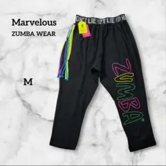 タグ付き未使用 ZUMBA wear マーベラス サルエル パンツ ブラック M