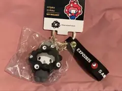 関西万博会場限定 黒ミャクミャクなりきりキーホルダー マイメロ