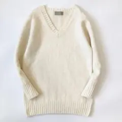 マーガレットハウエル ニット カシミヤ混 アイボリー