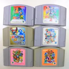 ポケモンスタジアム マリオパーティ 6点