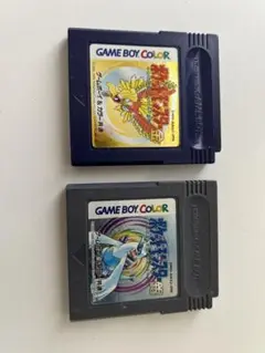 ポケットモンスター金・銀 2本セット