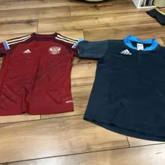 adidas Tシャツサッカーウェア アンダーウェアセット売り 140㎝