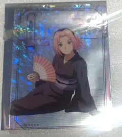 NARUTO　疾風伝　ゆったり　ホログラムクリアシート　春野サクラ