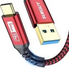 SUNGUY USB3.0 Gen1 USB Type C ケーブル 3M