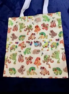 カエルのトートバッグ