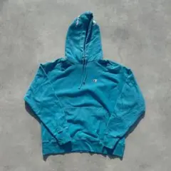 【00s】Champion リバースウィーブ パーカー　 ロゴ　チャンピオン　L