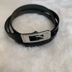 エルメス HERMES アピ3 ロング ブレスレット バングル レザー