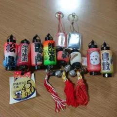 ご当地 ミニ提灯 8個 ( ミニ )