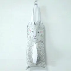 羊　ティッシュケース　ハンドメイド　インテリア　ティッシュカバー