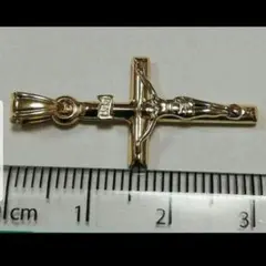 18k クロスネックレスチャーム ネックトップ
