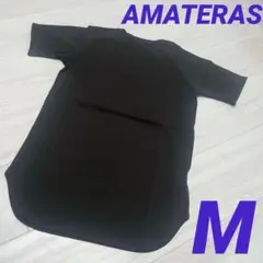 アマテラス TENN Tシャツ 半袖 スポーツウェア メンズ メッシュ袖 黒 M