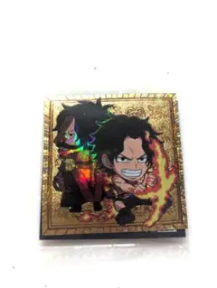 ワンピース 大海賊 シールウエハース 12弾 ゴールドパラレル エース&ロジャー