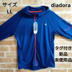 【早い者勝ち!!】【タグ付き♪】ディアドラ 長袖ジップアップパーカー LL
