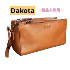 【新品未使用】Dakota ダコタ レックス ショルダーバッグ キャメル