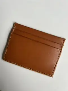 【ハンドメイド】イタリアンレザーカードケース 3ポケット