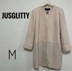 ジャスグリッティー JUSGLITTY / ロングコート Mサイズ