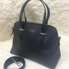【美品】ケイトスペード　2way　ショルダーバッグ　斜め掛け　ブラック