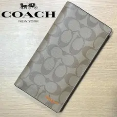 COACH スリム パスポートケース シグネチャー カラーブロック 91645