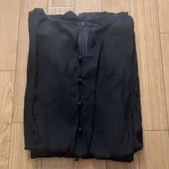 新品/未使用/タグ付き/ロング/オールインワン/ブラック/レディース/匿名配送