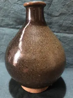 NO344 成島焼　大徳利　地方窯　東北 NO344 成島焼 大徳利 地方窯 東北 工芸品