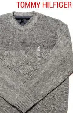 【新品未使用】TOMMY HILFIGER(トミーヒルフィガー)メンズニットXL
