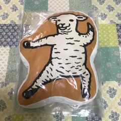 未開封 未使用 グラニフ ラムチョップ クッション ダイカット カンフー 1個