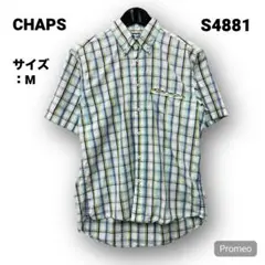 【即購入OK】CHAPS 半袖シャツ サイズM チェック