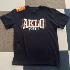 モブスタイルx AKLOコラボTシャツ　黒　サイズL